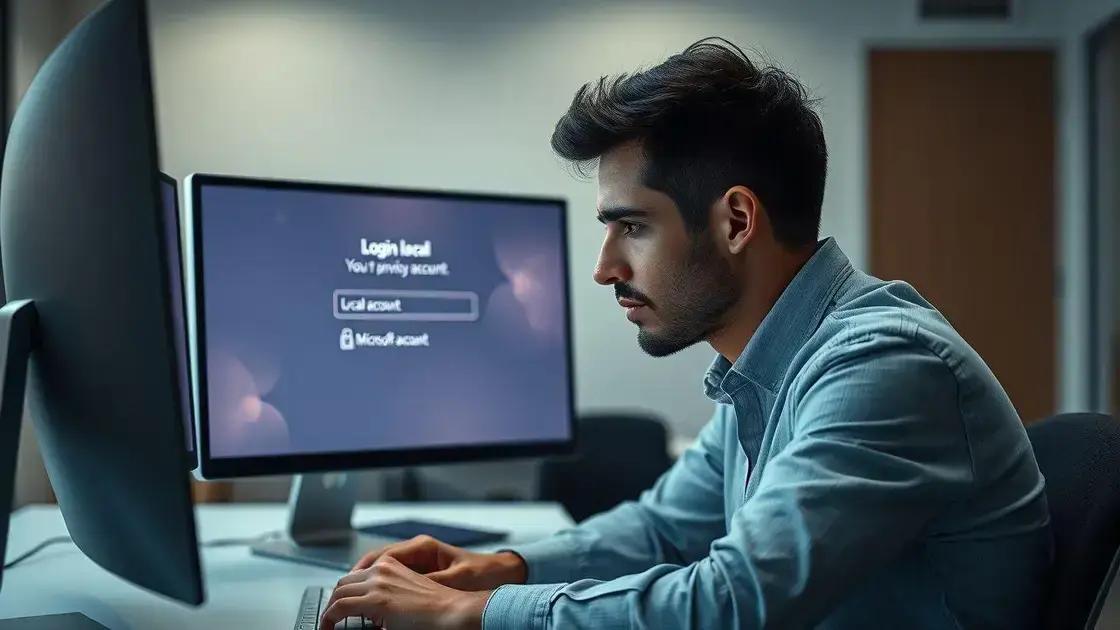 Understanding local accounts and their limitations